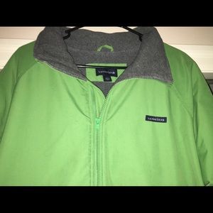 Kelly Green Lands End Jacket.  Great Condition.